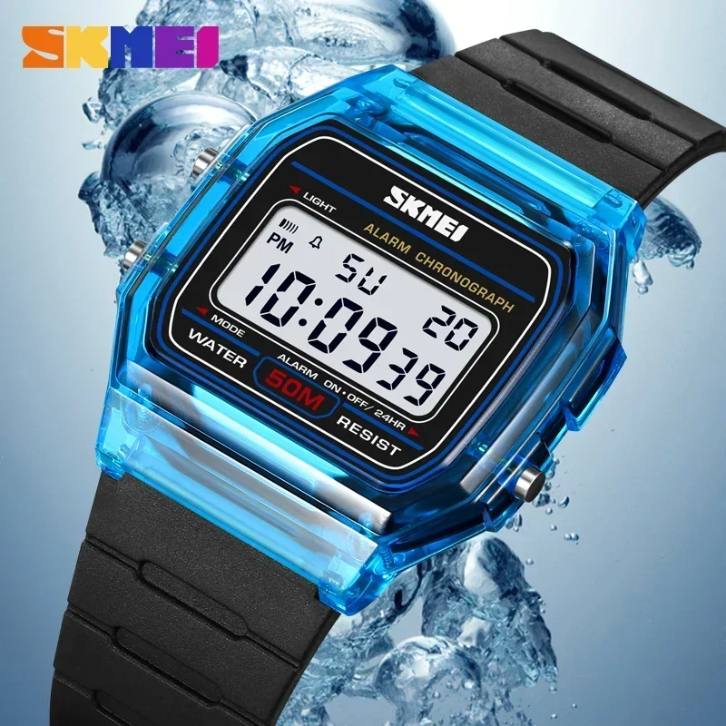 SKMEI 2056 Transparent TPU Str - Rubber Strap Diver บทวิจารณ์และราคา