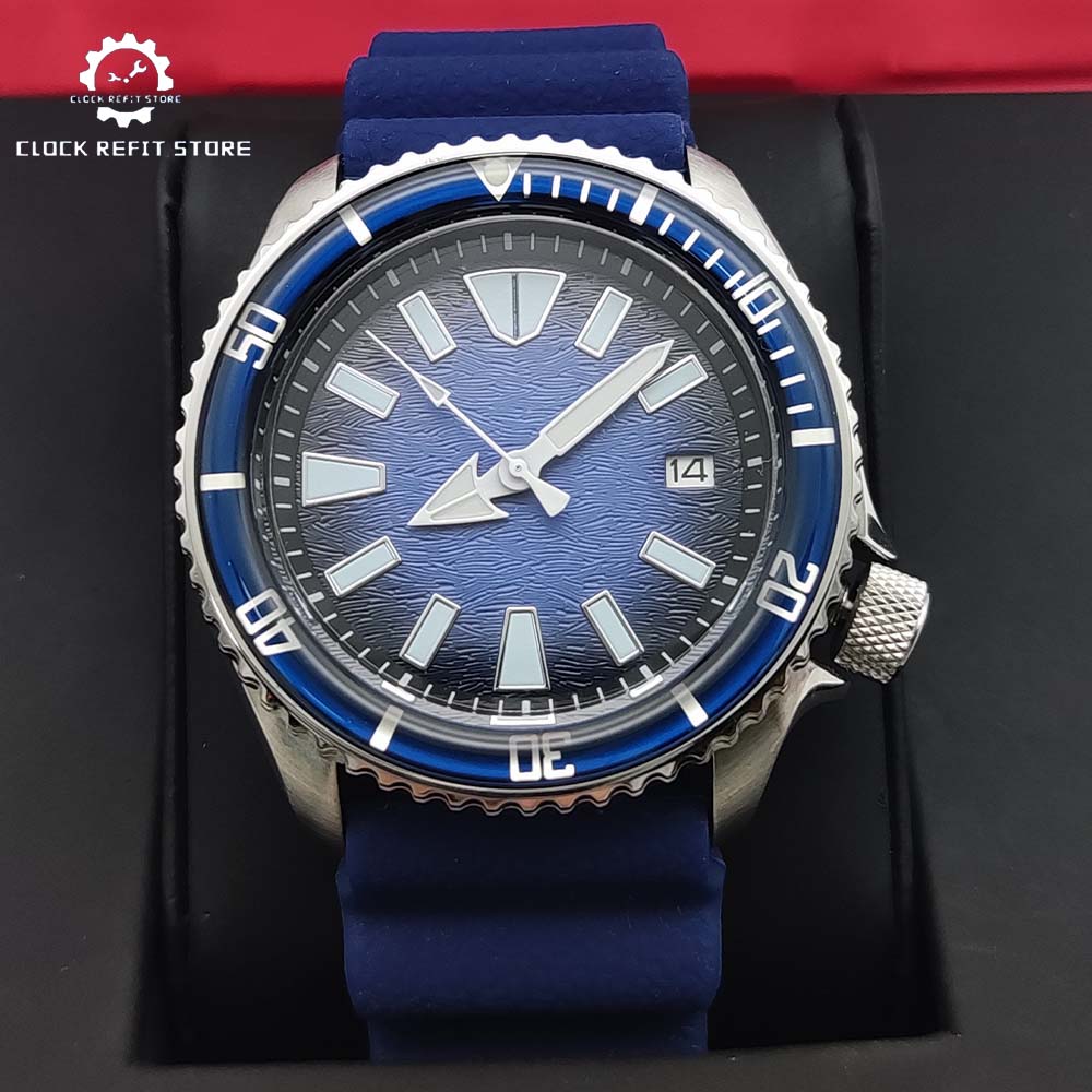 Business 41MM NH36 Automatic M - Rubber Strap Diver บทวิจารณ์และราคา