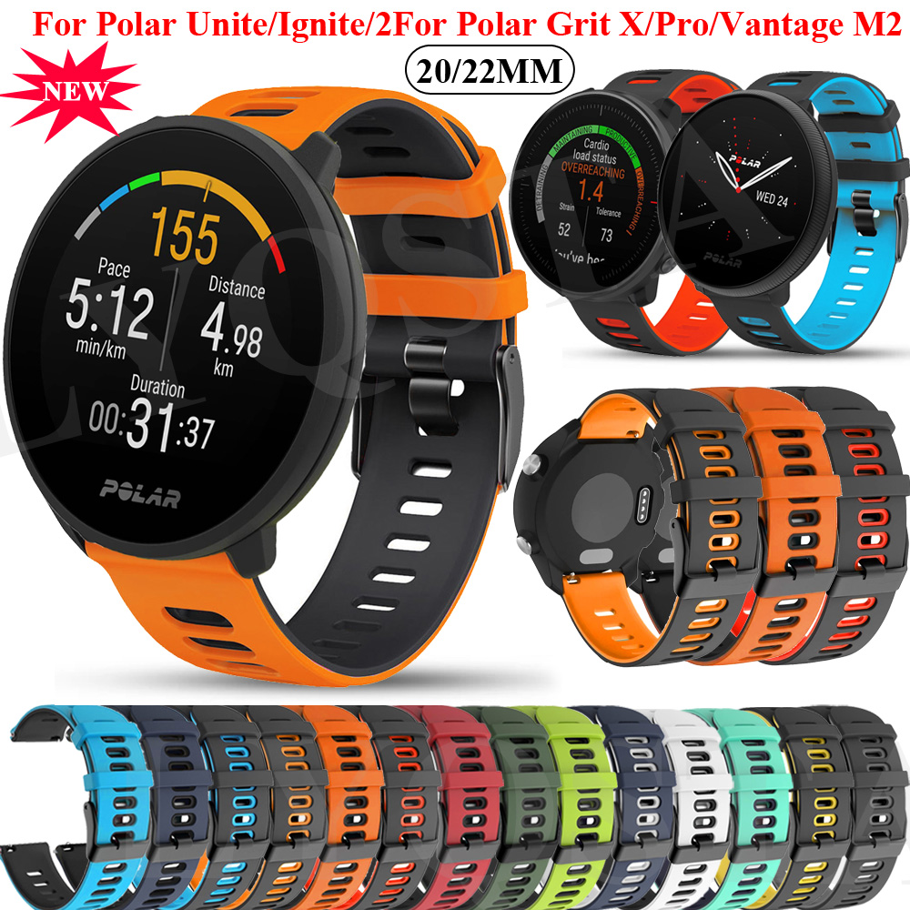20 22mm Wrist Straps Band For  - Silicone Watch Band 22Mm บทวิจารณ์และราคา