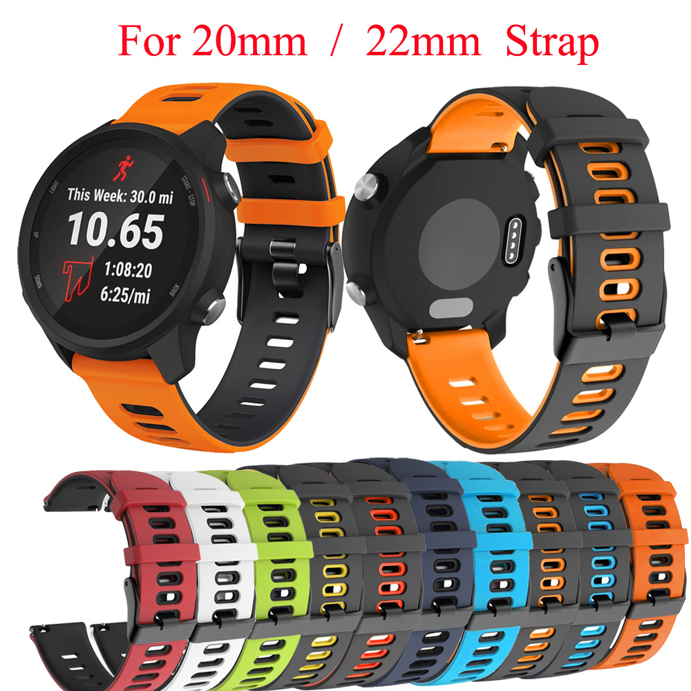 20 22mm Wrist Straps Band For  - Silicone Watch Band 22Mm บทวิจารณ์และราคา