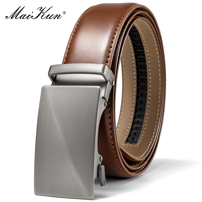 Maikun Brown Leather Ratchet B - Leather Strap Quick Release บทวิจารณ์และราคา