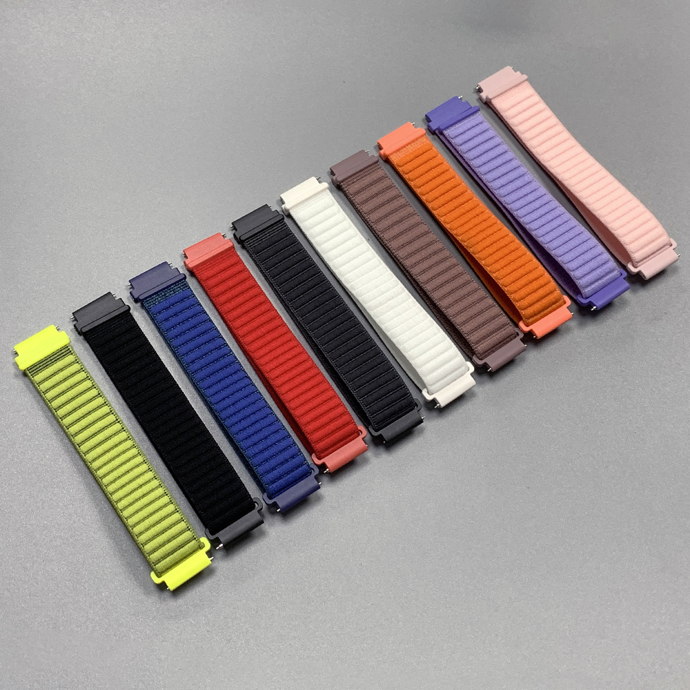 Nylon loop Band For Garmin Viv - Sport Loop Velcro บทวิจารณ์และราคา