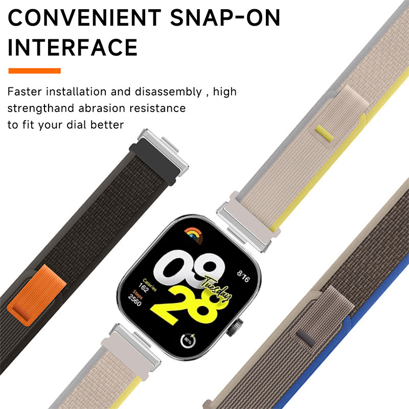 For Xiaomi Redmi Watch 4 Nylon - Sport Loop Velcro บทวิจารณ์และราคา
