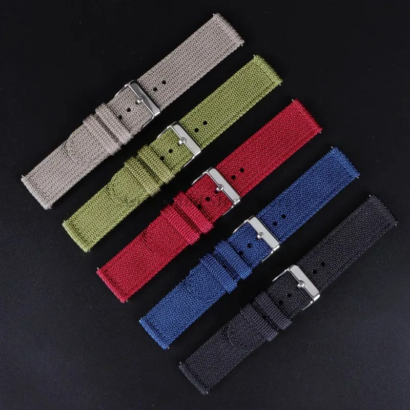 18 20 22 24mm Nylon Canvas Str - Nato Strap Nylon บทวิจารณ์และราคา