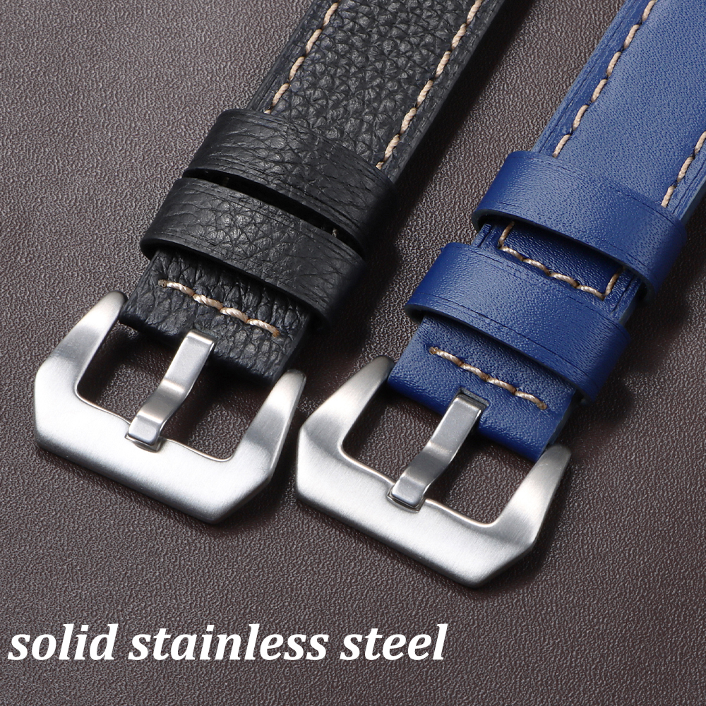 18mm 20mm 22mm 24mm Genuine Le - Suede Strap Watch บทวิจารณ์และราคา