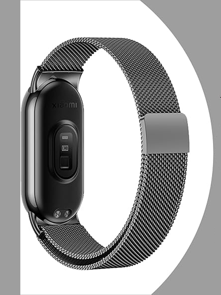 Strap For Xiaomi Mi Band 8 9 a - Milanese Loop Magnetic บทวิจารณ์และราคา