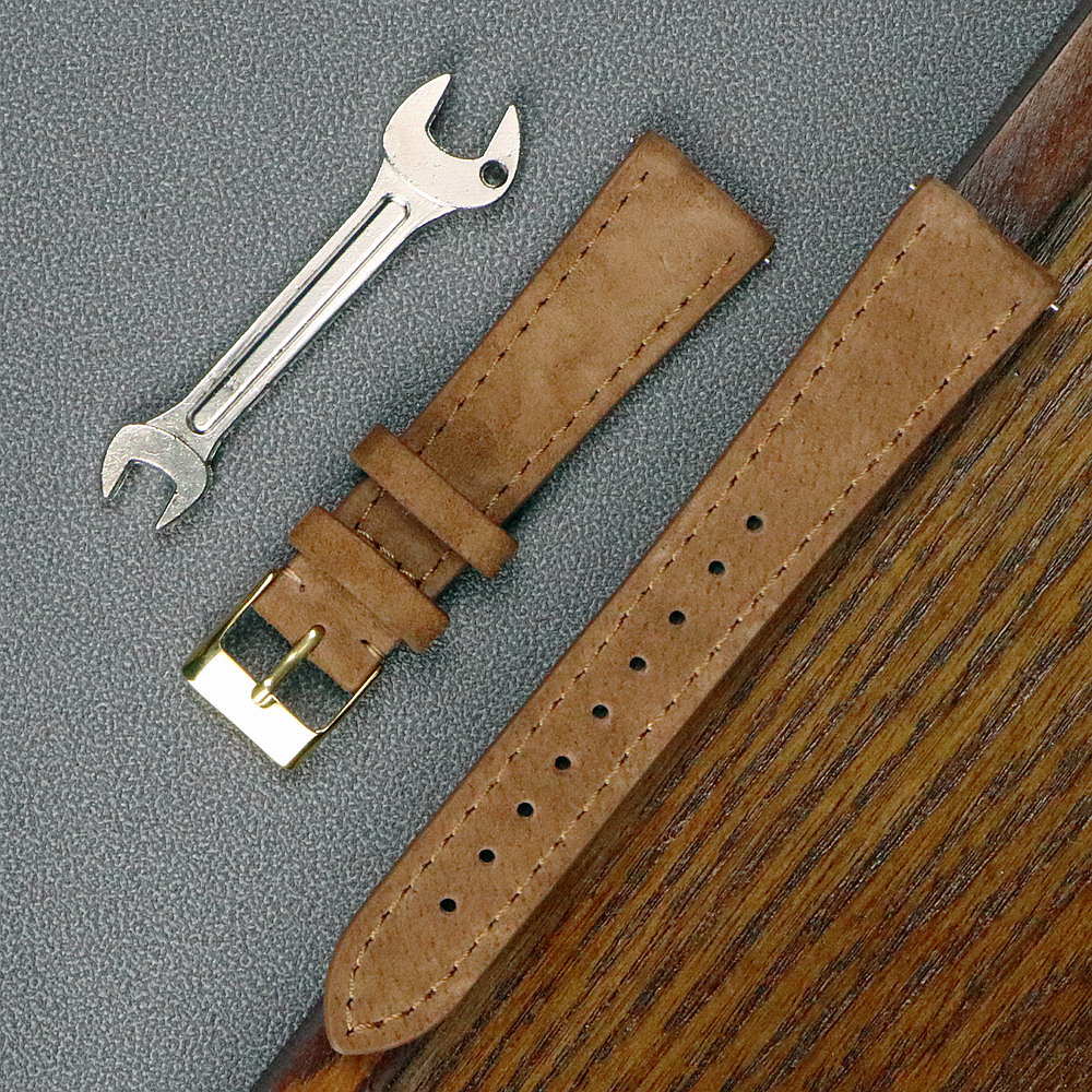 Premium Leather Suede Watch St - Suede Strap Watch บทวิจารณ์และราคา