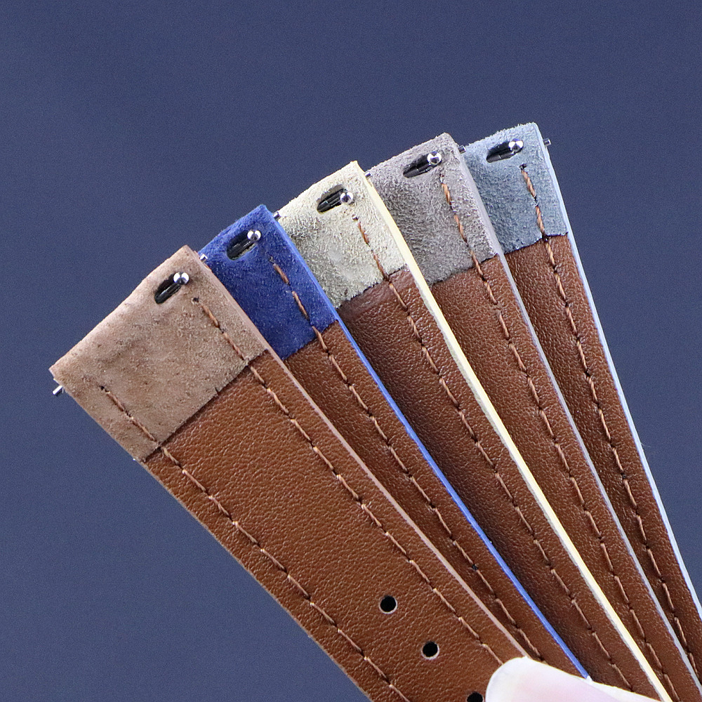Premium Leather Suede Watch St - Suede Strap Watch บทวิจารณ์และราคา