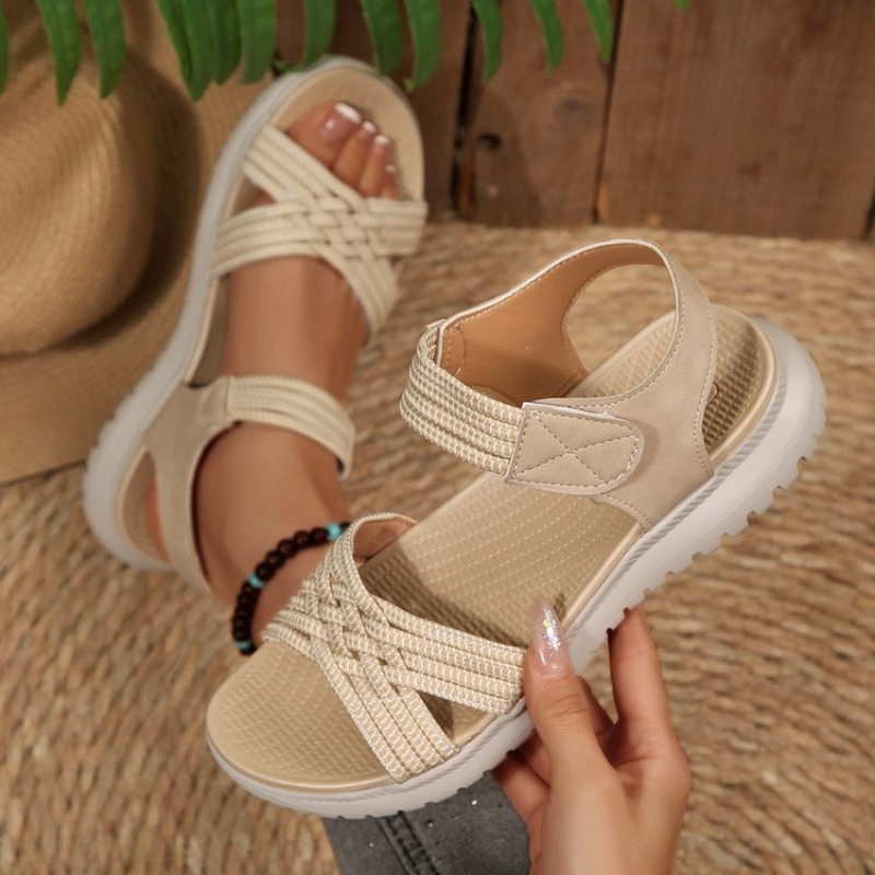 Women Sport Sandals Velcro Clo - Sport Loop Velcro บทวิจารณ์และราคา
