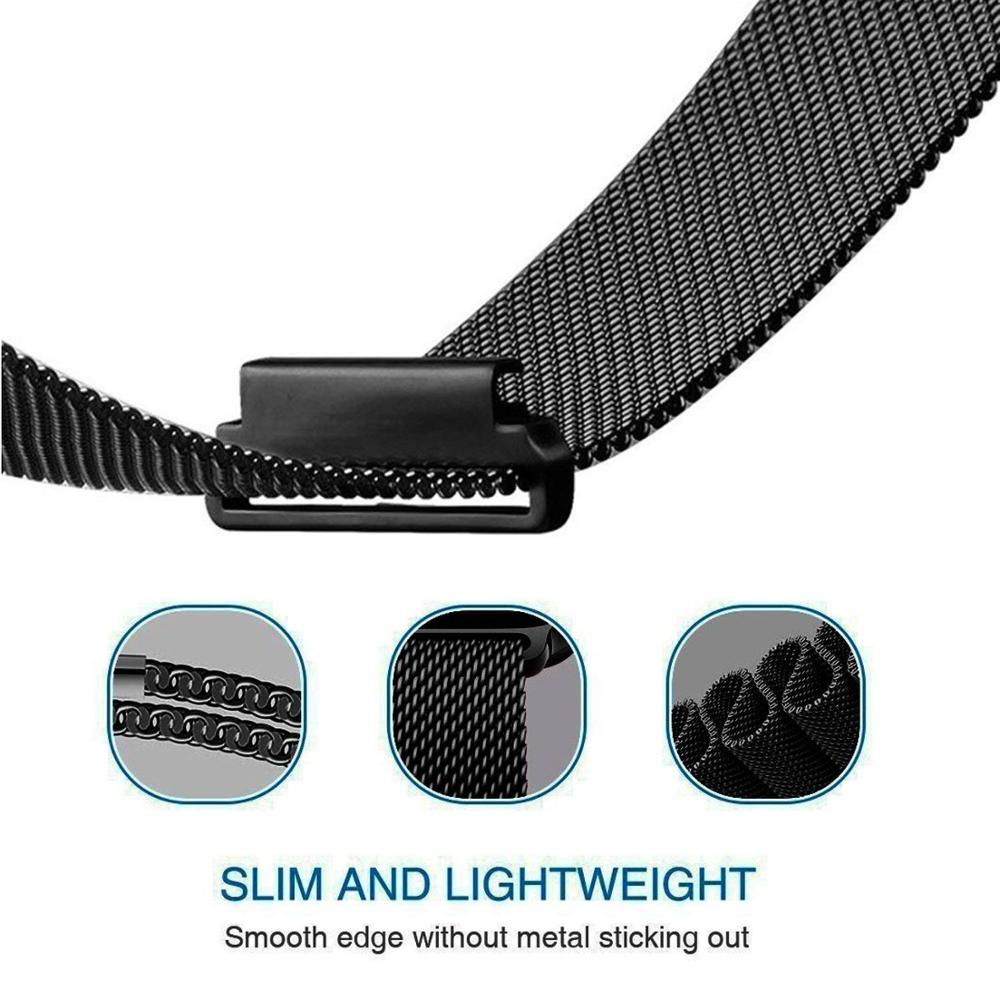 20mm 22mm Milanese Loop Strap  - Milanese Loop Magnetic บทวิจารณ์และราคา
