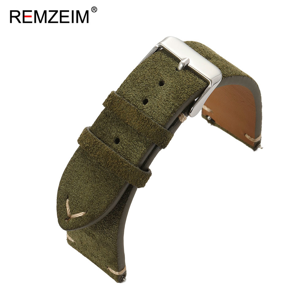 Unisex Suede Leather Watch Bel - Suede Strap Watch บทวิจารณ์และราคา