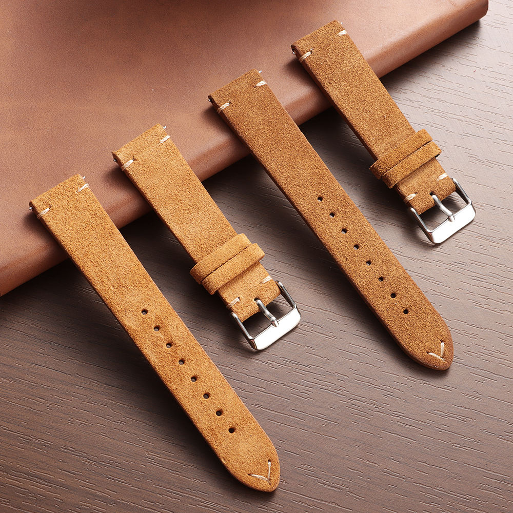 14 16 18 19 20 21 22mm Quick R - Suede Strap Watch บทวิจารณ์และราคา