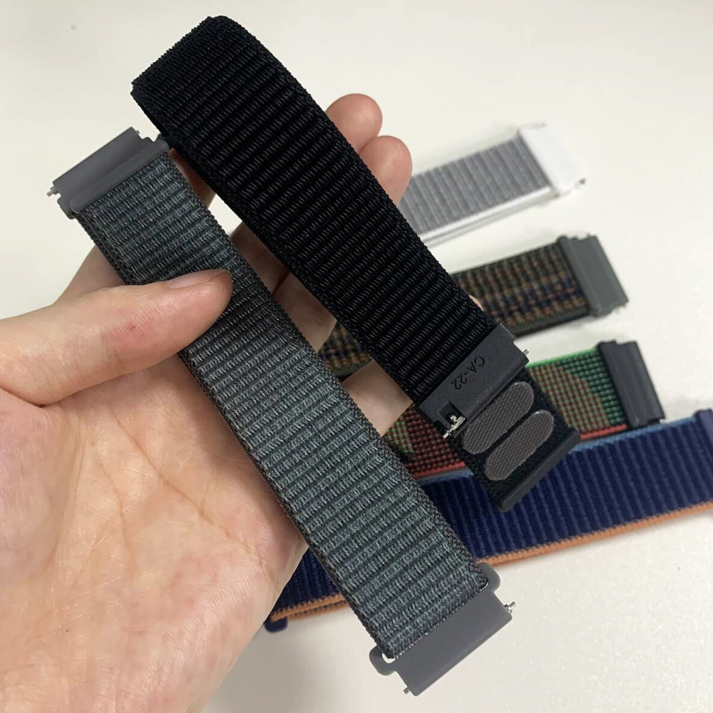 Nylon Loop Watchband For HUAWE - Sport Loop Velcro บทวิจารณ์และราคา