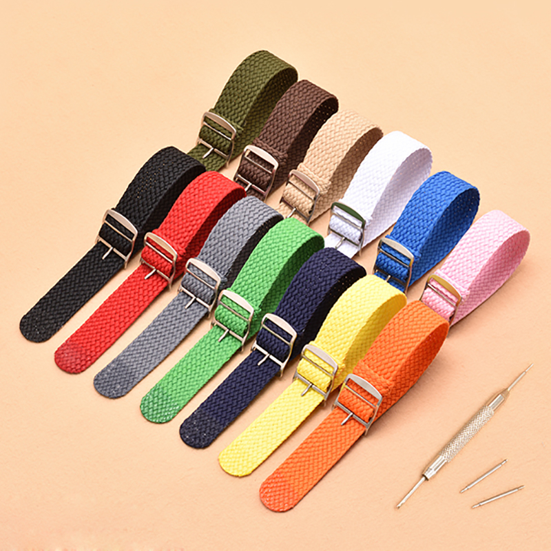 Nylon Weave Watch Strap for Pe - Nato Strap Nylon บทวิจารณ์และราคา