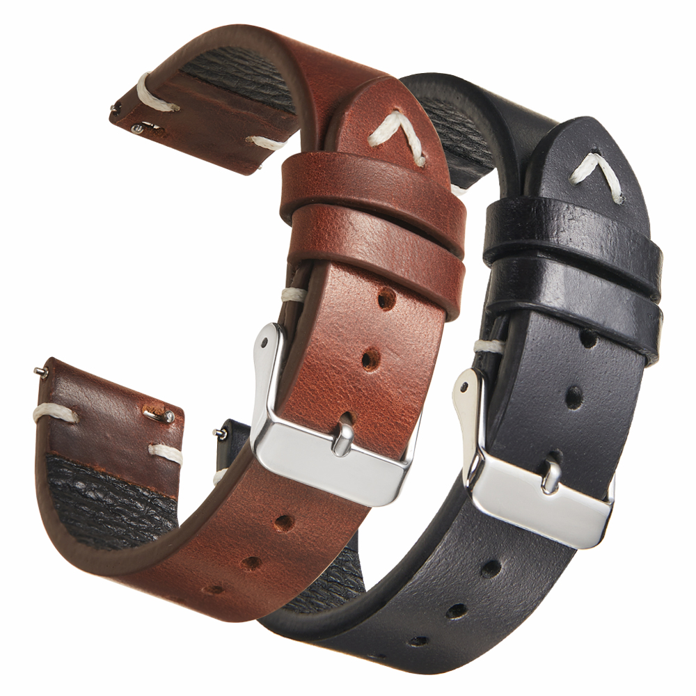Vintage Genuine 18mm 19mm 20mm - Suede Strap Watch บทวิจารณ์และราคา
