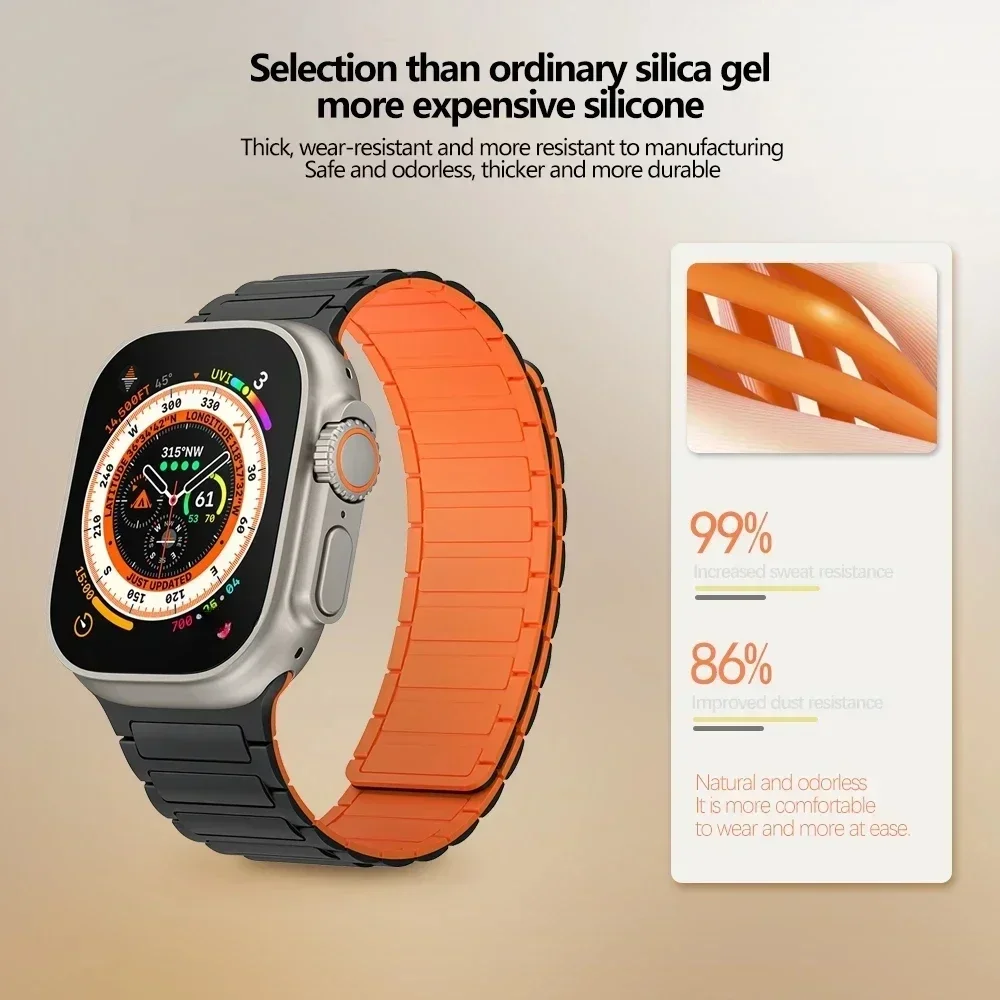 Magnetic sports band for Apple - Milanese Loop Magnetic บทวิจารณ์และราคา