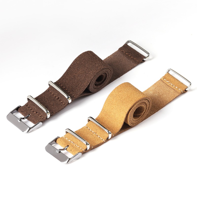 20mm 22mm Universal Military R - Suede Strap Watch บทวิจารณ์และราคา
