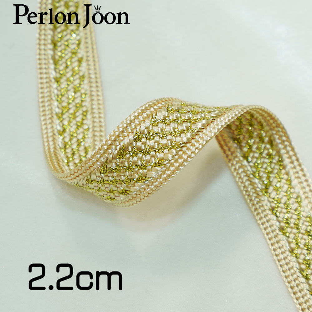 10yards/lot  gold thread polye - Perlon Strap Woven บทวิจารณ์และราคา