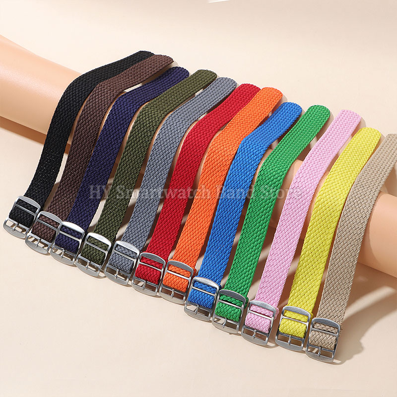 14mm 16mm 18mm 20mm 22mm Woven - Perlon Strap Woven บทวิจารณ์และราคา