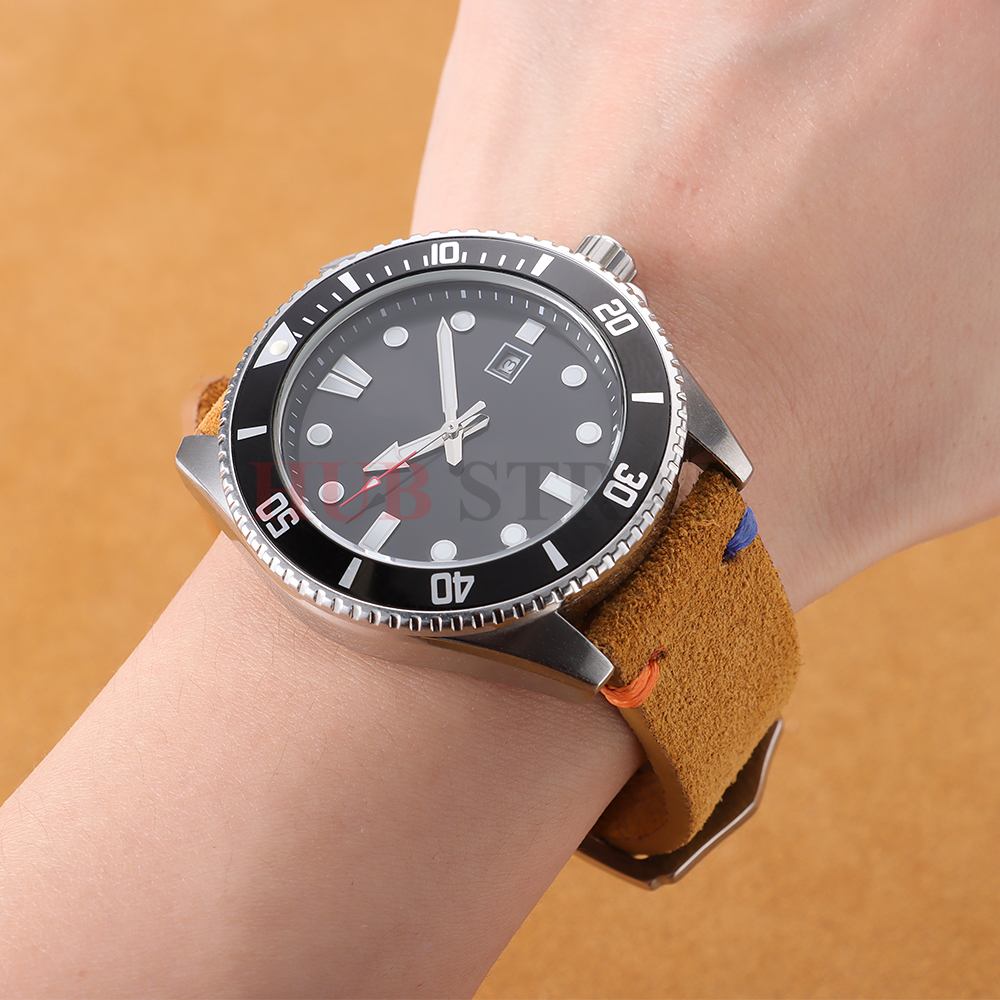 18mm 20mm 22mm Suede Leather S - Suede Strap Watch บทวิจารณ์และราคา
