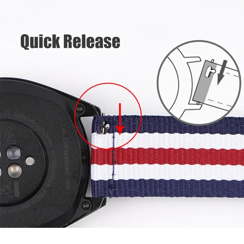 20mm 22mm Woven Nylon Strap fo - Nato Strap Nylon บทวิจารณ์และราคา