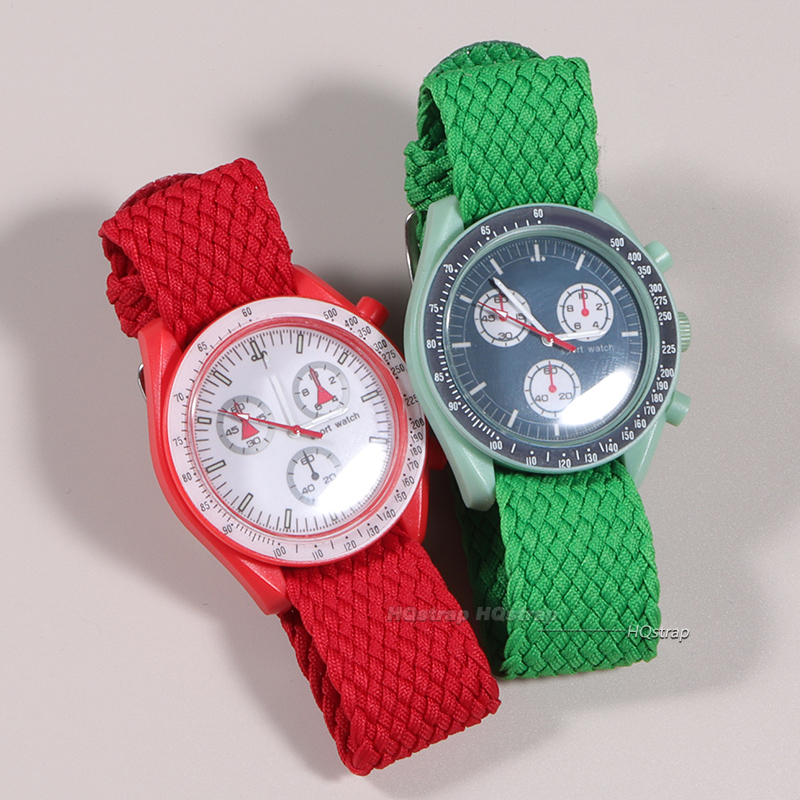 16mm 18mm 20mm 22mm Nylon Canv - Perlon Strap Woven บทวิจารณ์และราคา