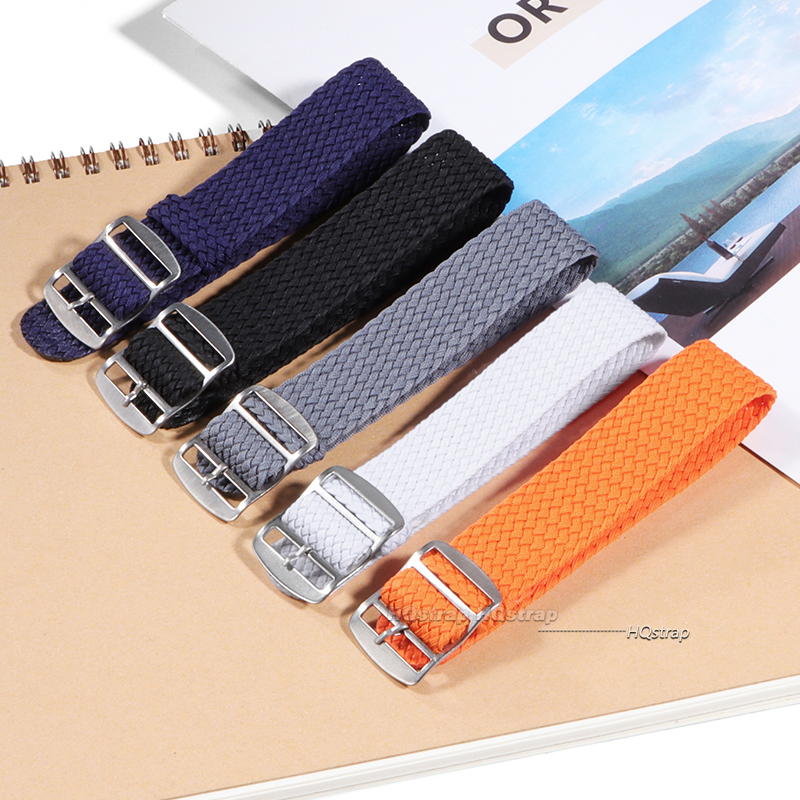 16mm 18mm 20mm 22mm Nylon Canv - Perlon Strap Woven บทวิจารณ์และราคา