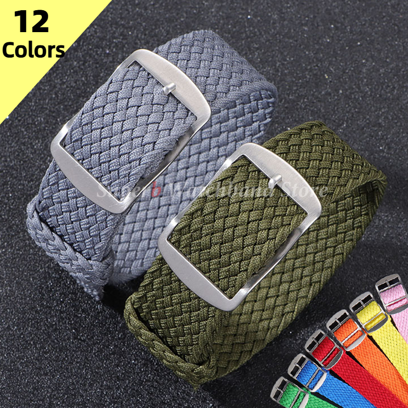 Nylon Woven Canvas Watch Band  - Perlon Strap Woven บทวิจารณ์และราคา