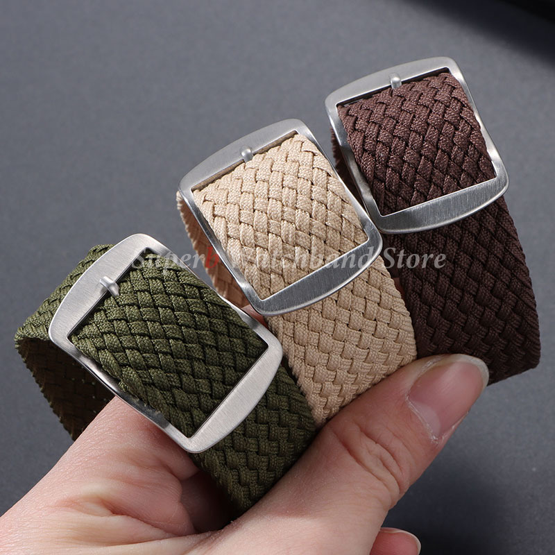 Nylon Woven Canvas Watch Band  - Perlon Strap Woven บทวิจารณ์และราคา