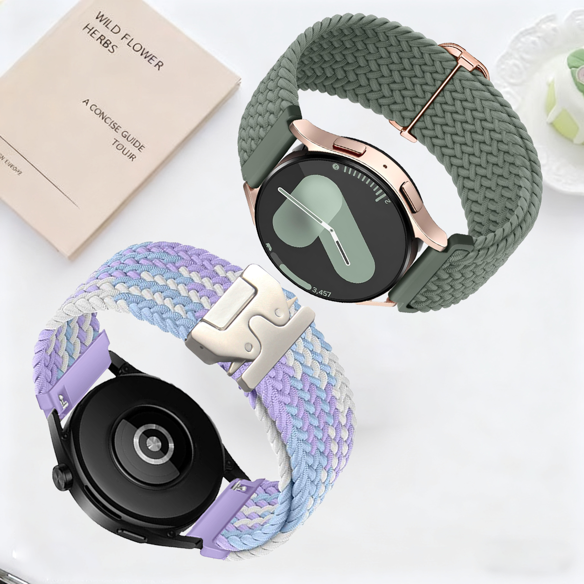2Pcs 18/20/22 Braided Elastic  - Parachute Strap Elastic บทวิจารณ์และราคา