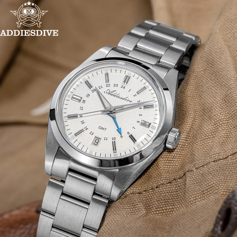 ADDIESDIVE Hot Brand 36mm Luxu - Stainless Bracelet Diver บทวิจารณ์และราคา