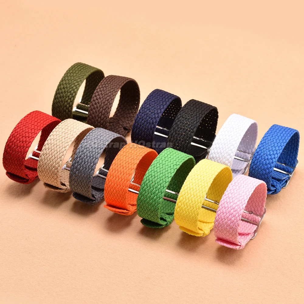 Woven Nylon Watch Strap 14mm 1 - Perlon Strap Woven บทวิจารณ์และราคา
