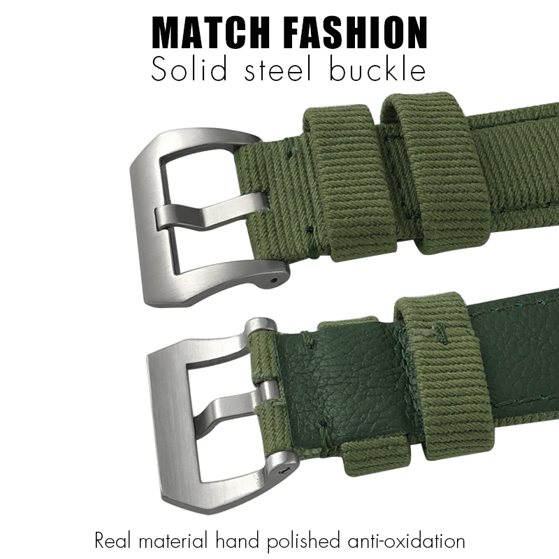 for Panerai 24mm New Nylon Wat - Canvas Strap Watch บทวิจารณ์และราคา