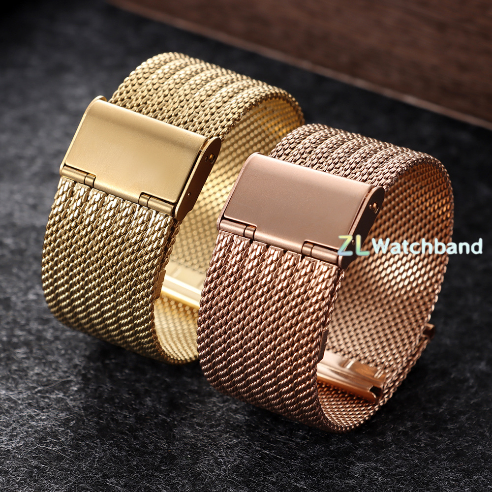 Stainless Steel 0.6 Mesh Watch - Mesh Strap Metal บทวิจารณ์และราคา