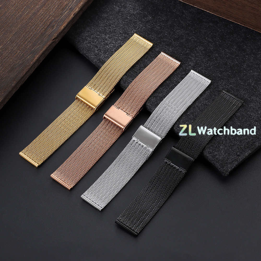 Stainless Steel 0.6 Mesh Watch - Mesh Strap Metal บทวิจารณ์และราคา