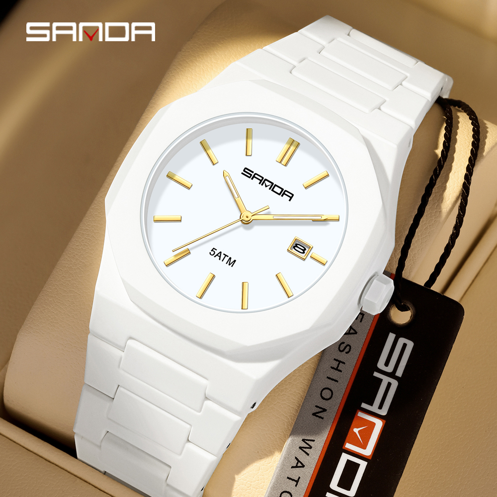 2025 SANDA Fashion Men's and W - Rubber Strap Diver บทวิจารณ์และราคา