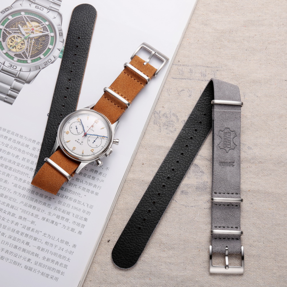 HEMSUT Genuine Leather Watch B - Suede Strap Watch บทวิจารณ์และราคา