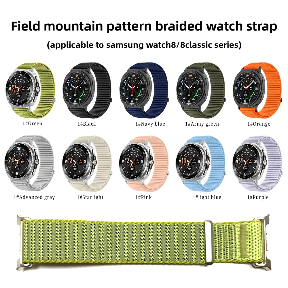 Wave Nylon Loop strap For Sams - Sport Loop Velcro บทวิจารณ์และราคา