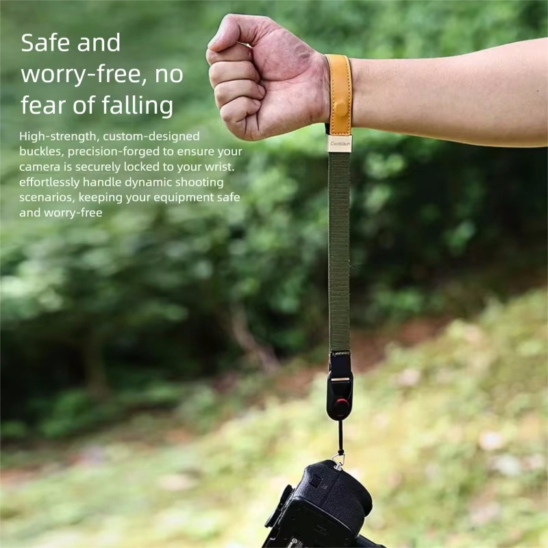 Quick Release Camera Wrist Str - Leather Strap Quick Release บทวิจารณ์และราคา