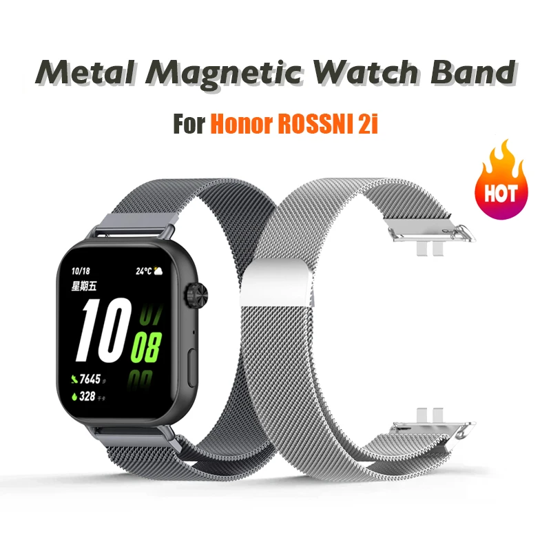 Stainless Steel Metal Magnetic - Mesh Strap Metal บทวิจารณ์และราคา