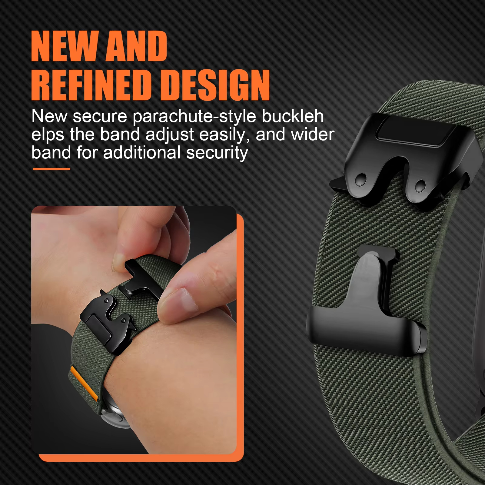 Parachute Straps For Apple Wat - Parachute Strap Elastic บทวิจารณ์และราคา