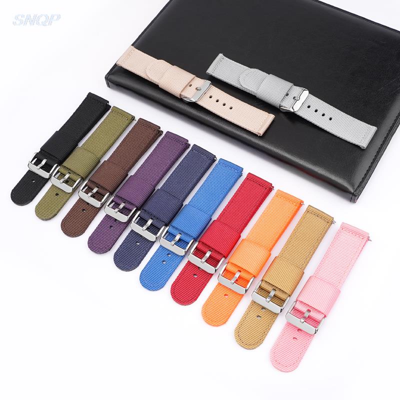 18mm 20mm 22mm 24mm Nylon Canv - Canvas Strap Watch บทวิจารณ์และราคา