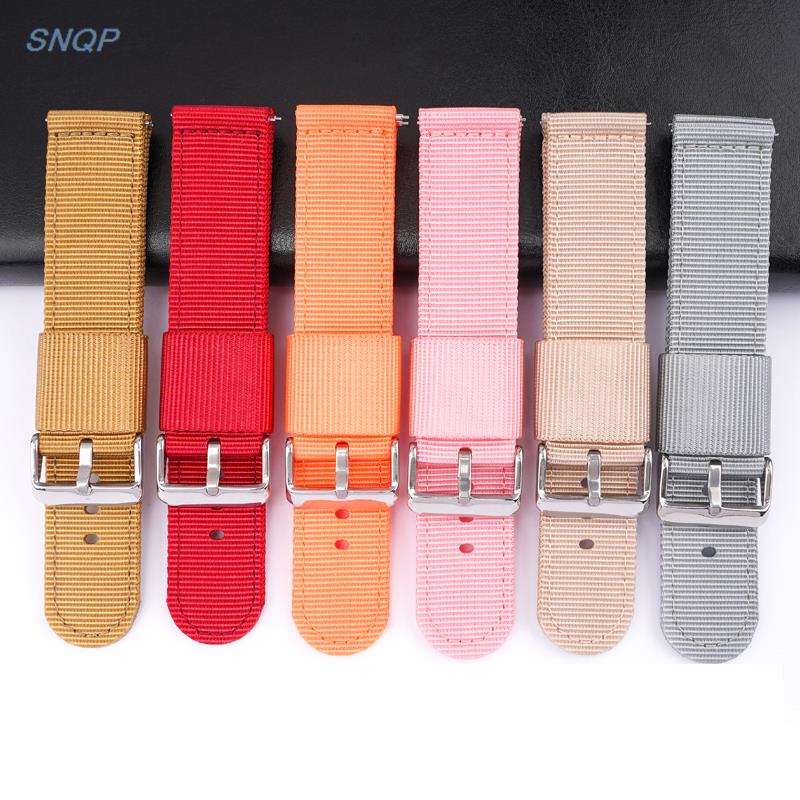 18mm 20mm 22mm 24mm Nylon Canv - Canvas Strap Watch บทวิจารณ์และราคา