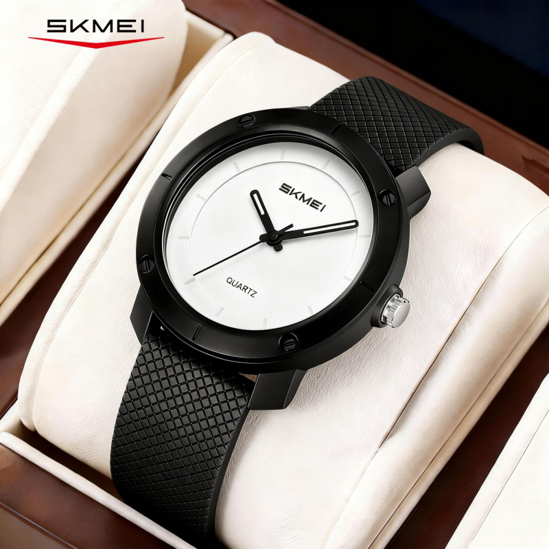 SKMEI trendy classic round stu - Canvas Strap Watch บทวิจารณ์และราคา