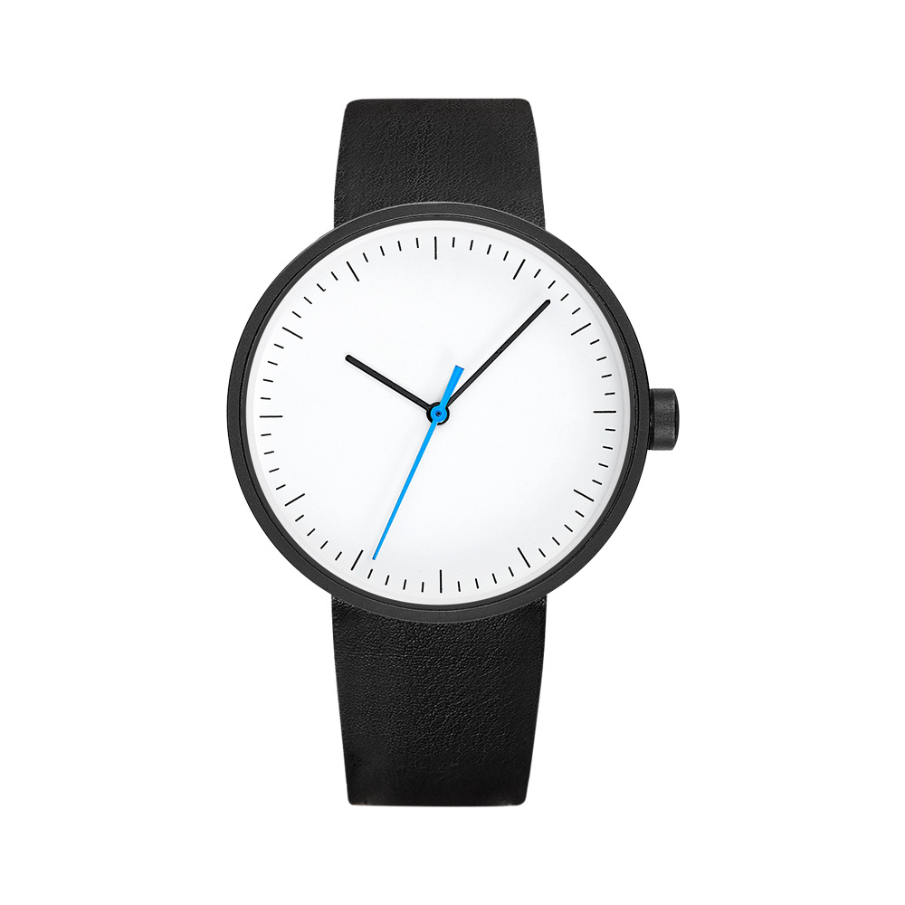 UTHAI Watch Men Simple Trendy  - Leather Watch Band Men บทวิจารณ์และราคา