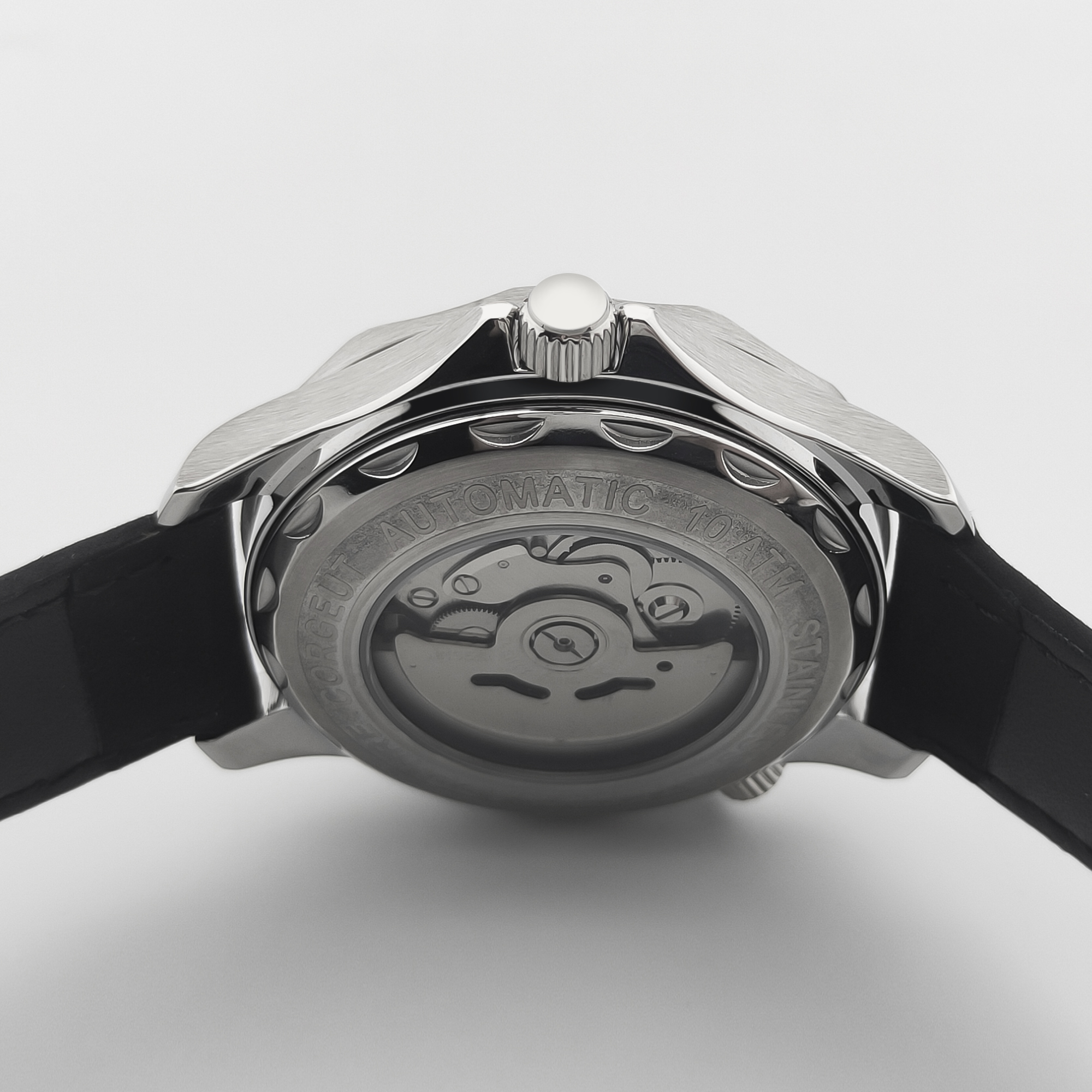 CUSTOM Logo Sapphire Glass Aut - Stainless Bracelet Diver บทวิจารณ์และราคา