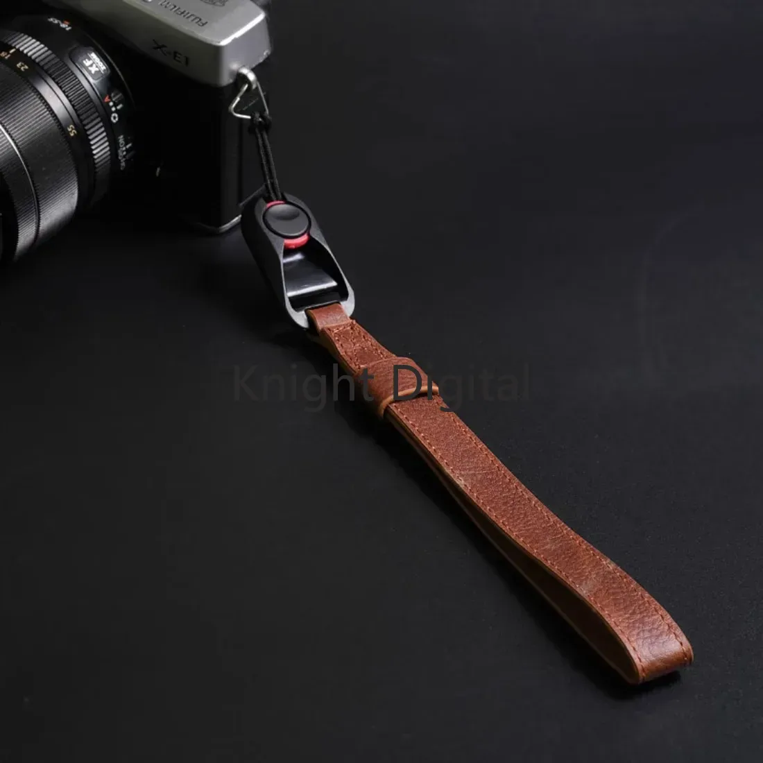 Genuine Leather Camera Wrist S - Leather Strap Quick Release บทวิจารณ์และราคา
